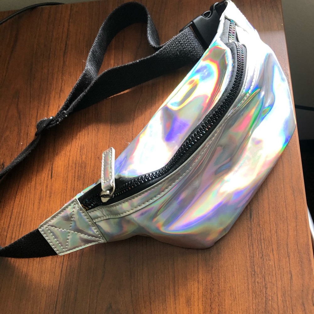 Holographic fanny pack